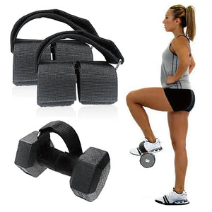 1/2pcs Dumbbell Ankle Strap Weight Lifting Foot Bands Tibialis Trainer Leg Muscle