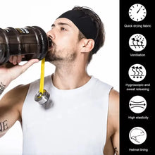 Load image into Gallery viewer, Elastic Sports Headbands Sweat Absorption Headdress Quick Dry Workout Headband Anti-slip Breathable Sweatbands for Yoga
