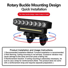 Load image into Gallery viewer, 5/8 LED Bicycle Front Light USB Rechargeable 130dB Cycling Bike Horn
