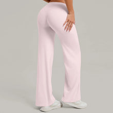 Load image into Gallery viewer, Women's New Pilates Straight Leg  Pants Hip Lifting Tight Fitting Wide Leg Pants
