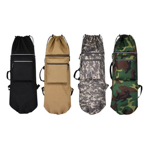 Oxford Skateboard Backpack Bag with Handle Shoulder Bag