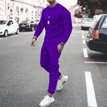 Load image into Gallery viewer, 2025 New Men Two Pieces Sets Running Sweatshirt+Sweatpants
