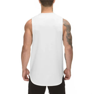 Muscle Gym Workout Mens Mesh Bodybuilding Singlets Sporting Quick Drying Fitness Tank Top