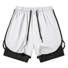 Load image into Gallery viewer, Men's 2 in 1 Running Workout Short with Phone Pocket Towel Loop
