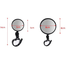 Load image into Gallery viewer, Universal Bicycle Rearview Mirror Adjustable Rotate Wide-Angle Cycling Handlebar
