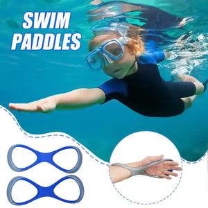 2pcs Swimming Training Elbow Corrector 8-Shaped Forearm Fulcrum Fin