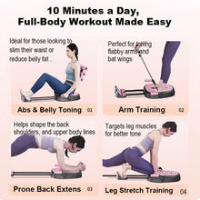 Load image into Gallery viewer, Multifunctional Ab Trainer 3-in-1 Home Gym Equipment
