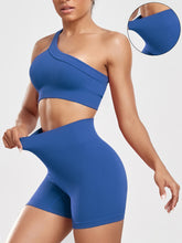 Load image into Gallery viewer, CHRLEISURE Seamless Sports Set Women Fitness Outfit Rib Yoga Suit
