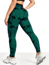 Load image into Gallery viewer, Women's Seamless Tie-dye Yoga Pants
