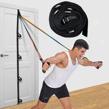 Load image into Gallery viewer, Multifunctional Home Fitness Equipment Elastic Rope Door Pull Strap
