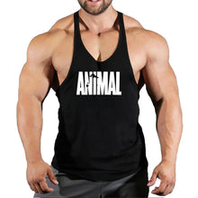 Load image into Gallery viewer, Gym Top Men Muscular Man Fitness Men&#39;s Vest Stringer Vests Shirt Bodybuilding Clothing
