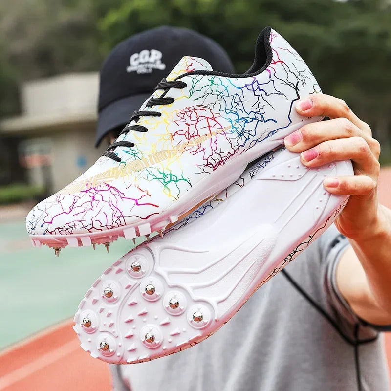 Track Spike Men Running Sprint Shoes