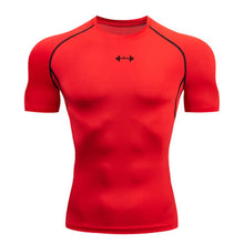 Load image into Gallery viewer, Mens Running Compression T-shirt Short Sleeve Sport Tees
