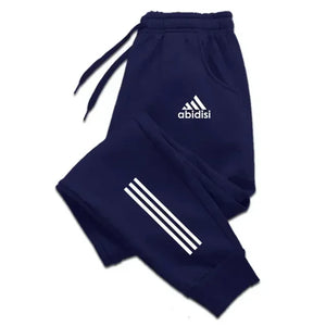 2025 Men's spring and autumn printed jogging pants Casual training pants