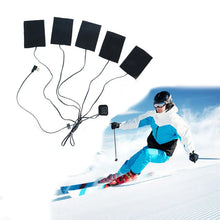 Load image into Gallery viewer, USB Charging Clothing Heating Pad 45℃-65℃ Vest Heater Winter Warm Camping Hiking Ski
