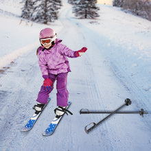 Load image into Gallery viewer, Kid's Beginner Snow Skis and Poles  for Age 2-8 Years Old
