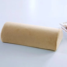 Load image into Gallery viewer, Half Moon Bolster Semi-Roll Knee Pillow Ankle &amp; Knee Support
