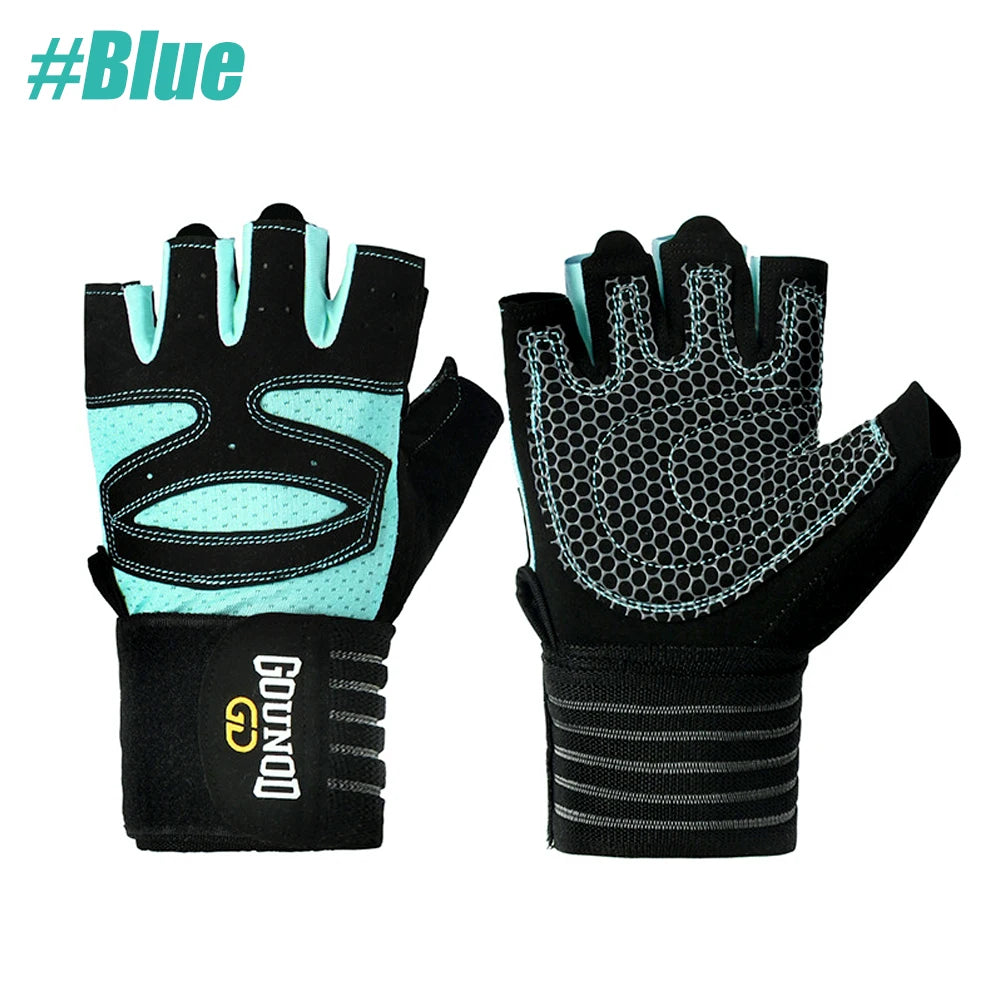 1Pair Workout Gloves for Men Women