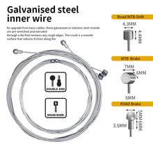 Load image into Gallery viewer, 5mm MTB Road Bike Brake Oiled Derailleur Cable
