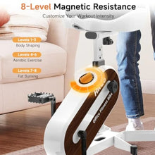 Load image into Gallery viewer, Office Exercise Bike Desk Chair 330 lbs Heavy Duty Under Desk Bike
