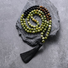 Load image into Gallery viewer, 108 Mala Beaded Necklace for Men and Women,
