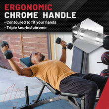 Load image into Gallery viewer, Hex Rubber Dumbbell 5lb Durable Weight Training Fitness Equipment
