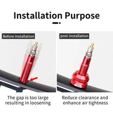 Load image into Gallery viewer, 1Pair Bike Vacuum Tire Law Mouth Nut MTB Bicycle Tire Inner Tube Valve Caps Safe
