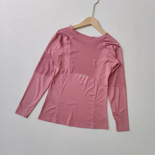 Load image into Gallery viewer, Women's Slim Fit Long Sleeve  Top Quick Dry Breathable Fitness Pilates Running Sports Wear

