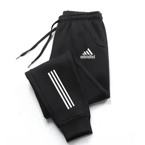 2025 Men's spring and autumn printed jogging pants Casual training pants