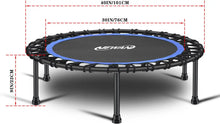 Load image into Gallery viewer, 40"-48" Silent Mini Trampoline Fitness Bungee Rebounder for Cardio
