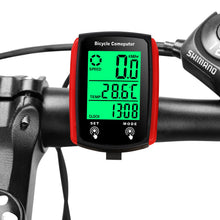 Load image into Gallery viewer, Bike Computer Bicycle Odometer LCD Screen Wired Cycling Speedometer
