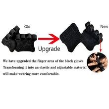Load image into Gallery viewer, Leather Weight Lifting Training Gloves Palm Protection
