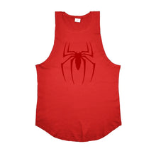 Load image into Gallery viewer, Red Spider Printed Running Tank Tops
