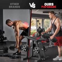 Load image into Gallery viewer, Adjustable Dumbbell Stand with 1 inch Plate Tree
