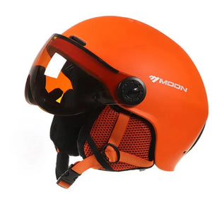 Winter Sports Helmet with Goggles for Adults, Ideal for Skiing