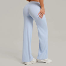 Load image into Gallery viewer, Women's New Pilates Straight Leg  Pants Hip Lifting Tight Fitting Wide Leg Pants
