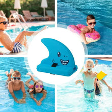 Load image into Gallery viewer, Shark Fin Swimming Float Kid&#39;s Back Float Board
