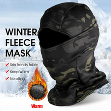 Load image into Gallery viewer, Winter Fleece Warm Camouflage Balaclava Outdoor Cold-proof Ski Cycling Full Face Mask
