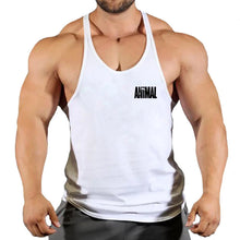 Load image into Gallery viewer, Gym Top Men Muscular Man Fitness Men&#39;s Vest Stringer Vests Shirt Bodybuilding Clothing
