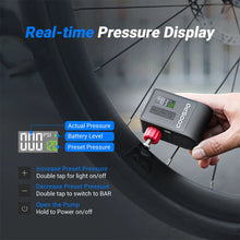 Load image into Gallery viewer, COOSPO Mini Electric Air Pump Portable Digital Inflator
