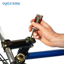 Load image into Gallery viewer, Multi Repair Tools Kit Portable Bicycle Tool Folding Allen Wrench

