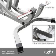 Load image into Gallery viewer, Valor Fitness Seated Row Machine – Plate Loaded with Converging Arms &amp; Multi-Grip Handles
