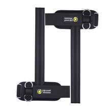 Load image into Gallery viewer, Wrist cuffs with Double D Rings for Weightlifting,
