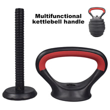 Load image into Gallery viewer, Kettlebell Handle Heavy Duty Dumbbell Converter Convert Dumbbells Into Kettlebell Kettlebell Grip

