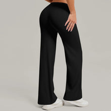Load image into Gallery viewer, Women's New Pilates Straight Leg  Pants Hip Lifting Tight Fitting Wide Leg Pants
