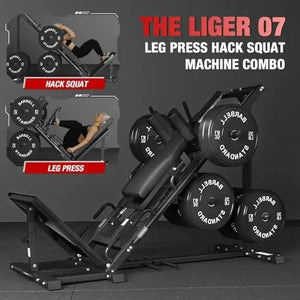 Leg Press Hack Squat Machine