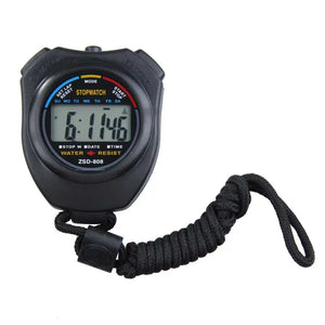 Professional Handheld Digital Stopwatch Timer Outdoor Sports Training Timer