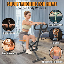 Load image into Gallery viewer, Squat machine, gluteus maximus training
