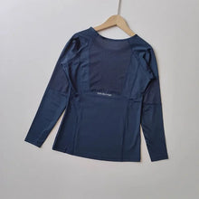 Load image into Gallery viewer, Women's Slim Fit Long Sleeve  Top Quick Dry Breathable Fitness Pilates Running Sports Wear
