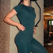 Load image into Gallery viewer, Impact Short Sleeve Top for Women Workout Gym Crop Top Light Weight Yoga Top Shirt
